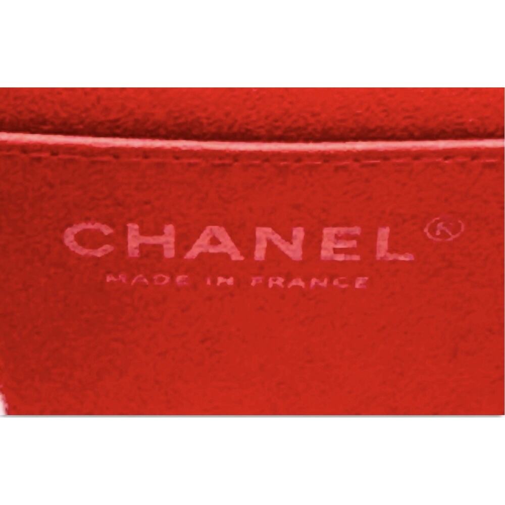 Rectangular Flap Mini Caviar Chevron Leather Shou… - image 16